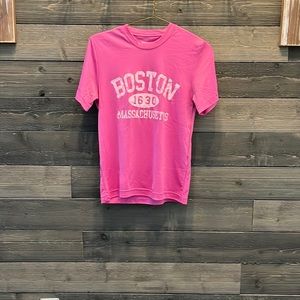 Boston Massachusetts Athletic Shirt